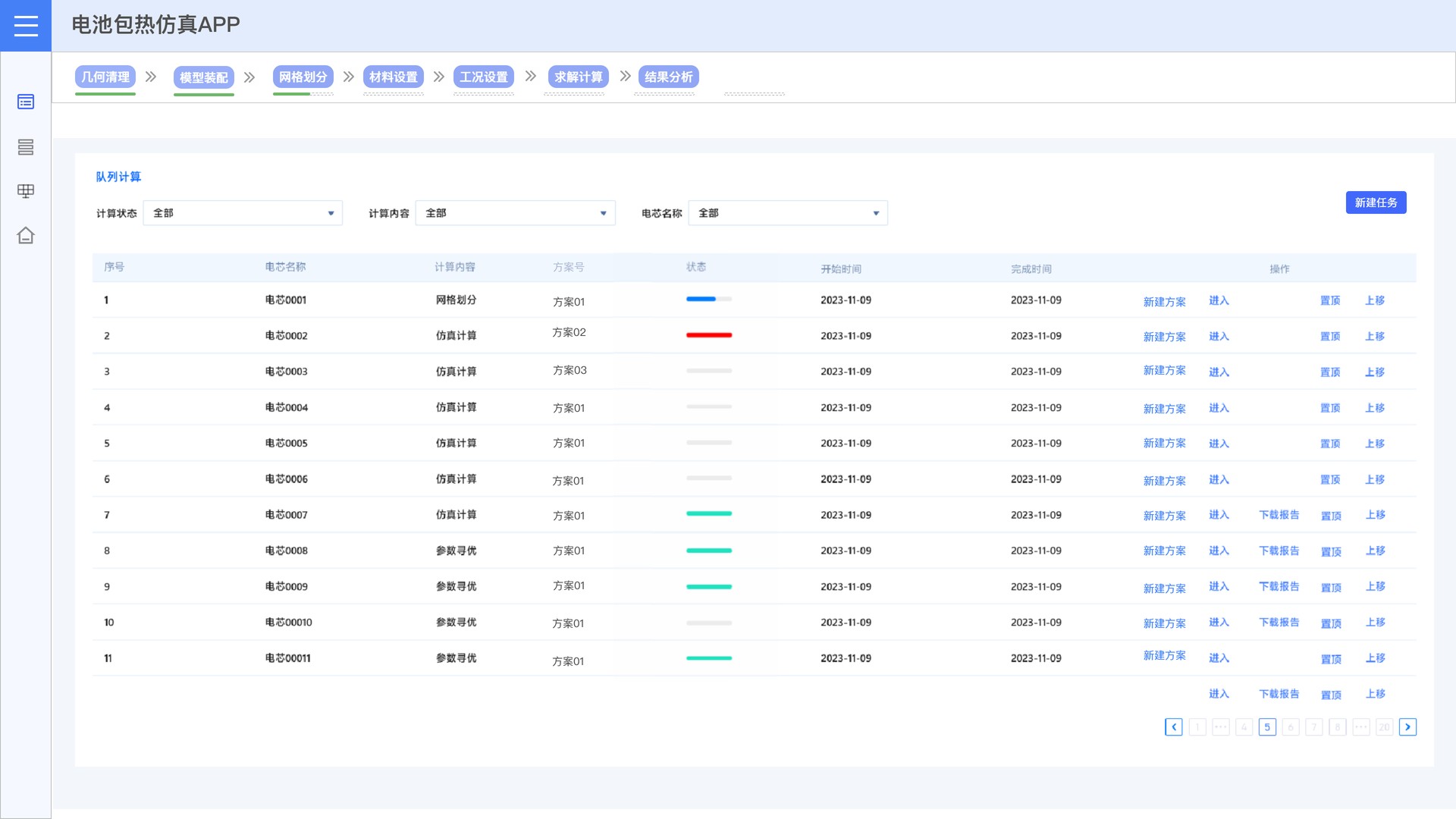 SIMFLOW 仿真任务队列管理